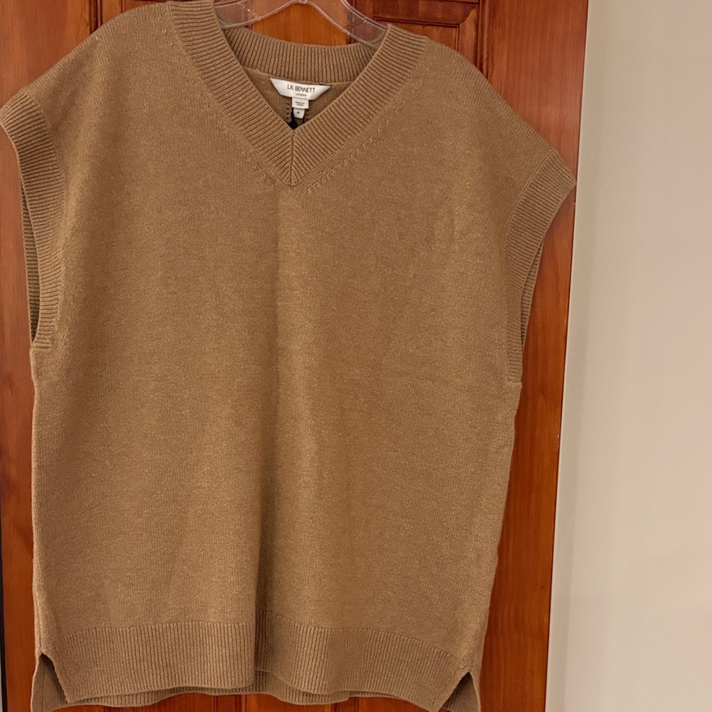 Lk Bennett Women's V-Neck Sweater In Tan